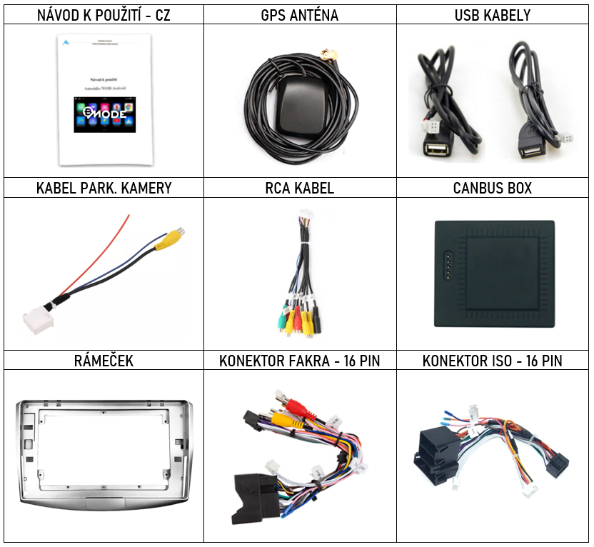 CZ PŘÍSLUŠENSTVÍ pro autorádio Bmode BEV25 pro VW Passat B6 B7 CC s carplay a androidauto - evtech.cz